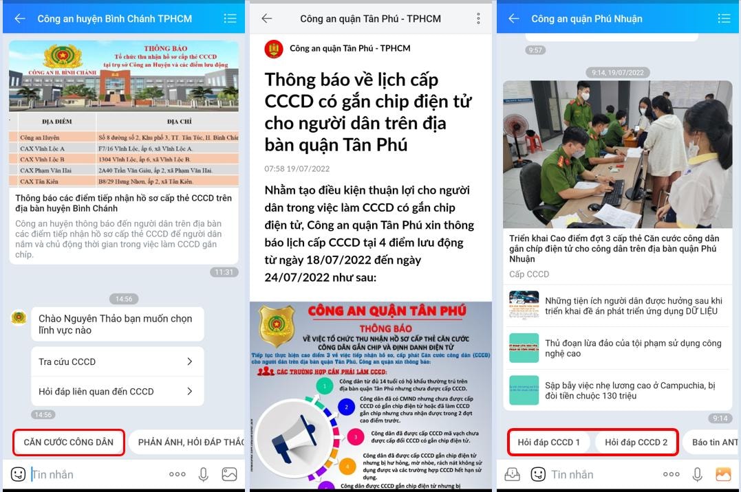 Công an TP.HCM sử dụng Zalo đẩy nhanh tiến độ cấp CCCD - Ảnh 4.