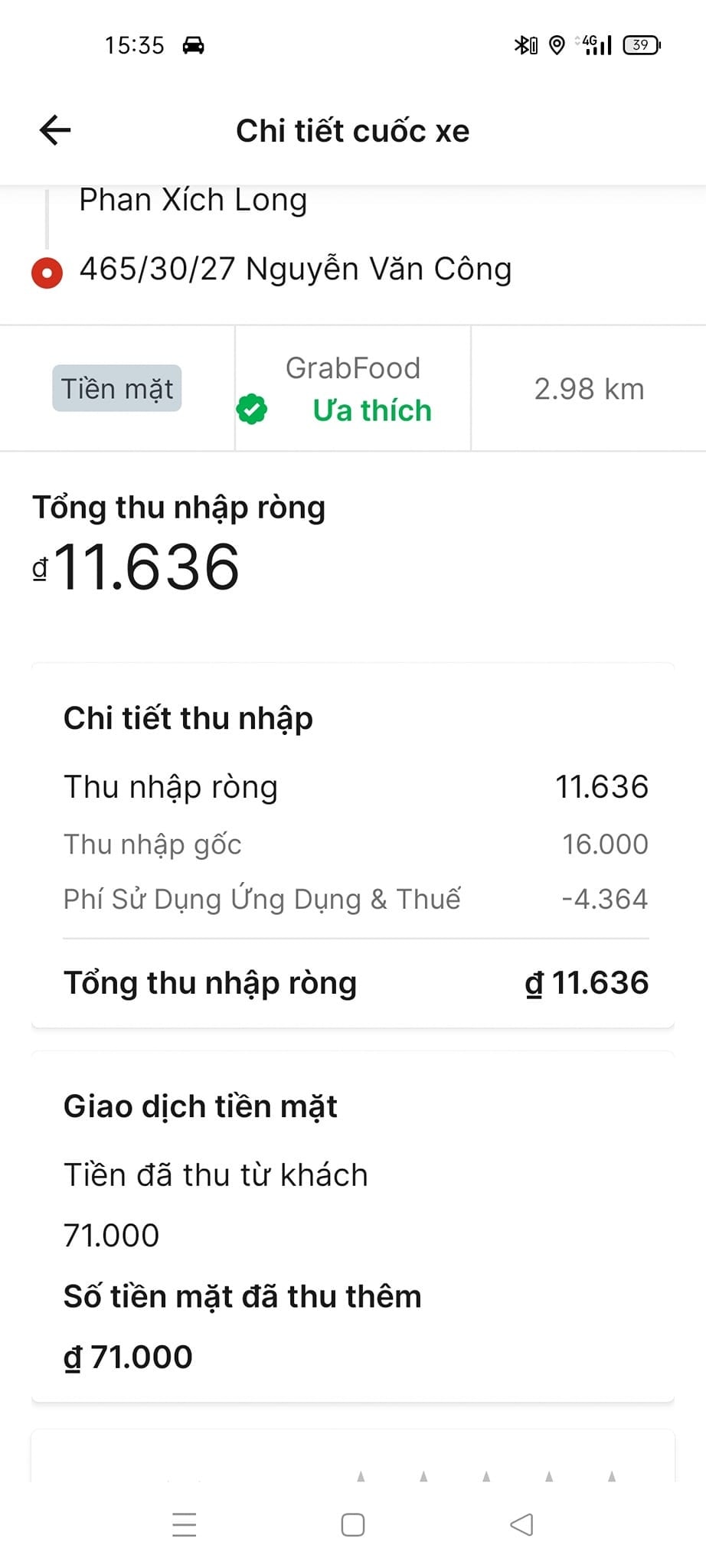 Tai xe to Grab,  Grab an chan phi anh 1