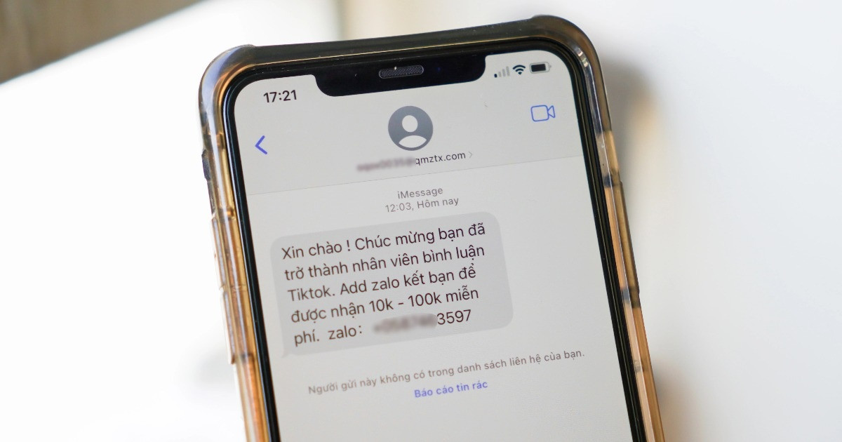 Rộ tin nhắn lừa đảo tuyển dụng nhân viên TikTok, Telegram