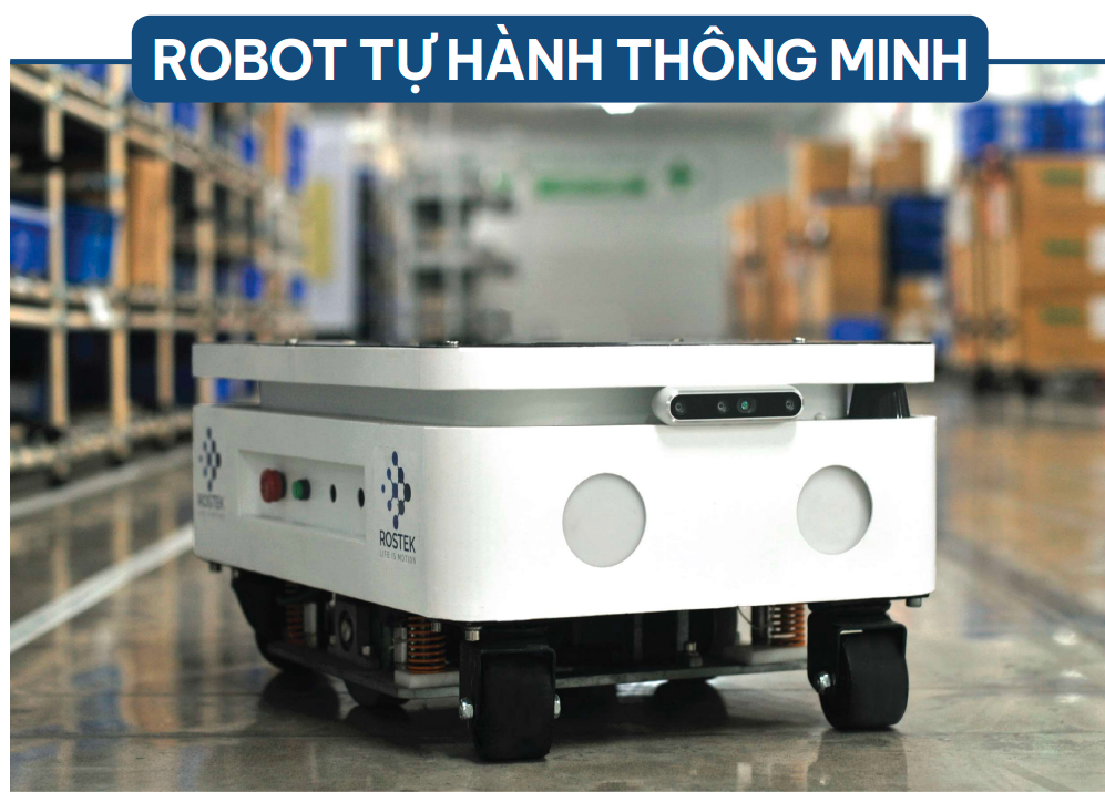 Robot tự hành dẫn đường thông minh AMR - Ảnh 1.