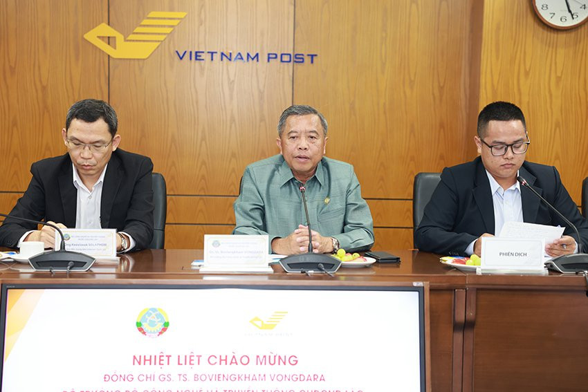 Thắt chặt hơn nữa quan hệ hợp tác bưu chính giữa Việt Nam - Lào - Ảnh 2.