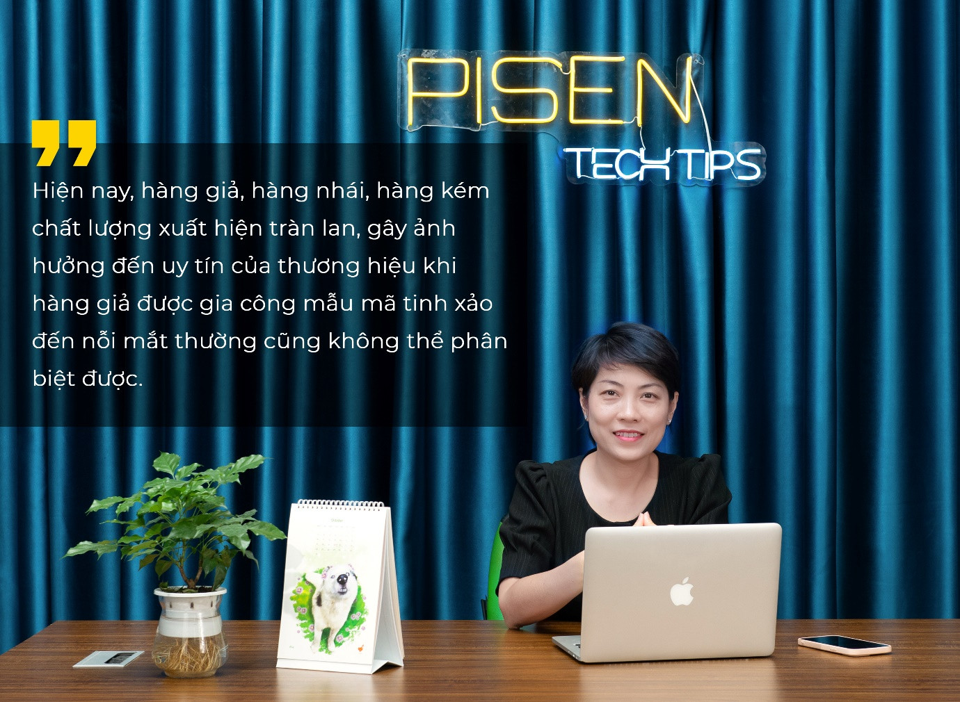 Ms. Juvy Nguyen giám đốc phát triển Pisen Việt Nam “Smartphone - trợ thủ số 1 của bạn, PISEN - trợ thủ số 1 cho smartphone” - Ảnh 2.