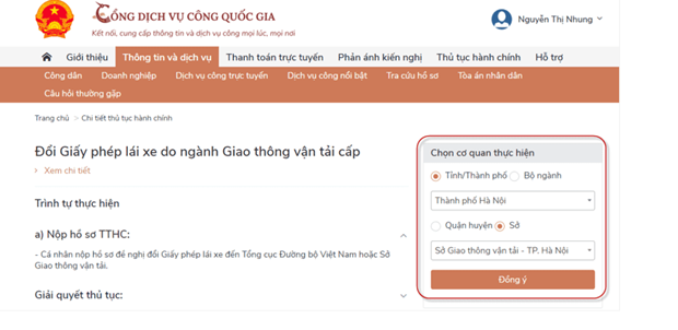 Chưa có dữ liệu giấy khám sức khỏe, đổi bằng lái xe trực tuyến gặp khó