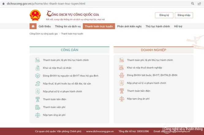Đã có hơn 3 triệu giao dịch thanh toán trực tuyến qua Cổng Dịch vụ công quốc gia ảnh 2