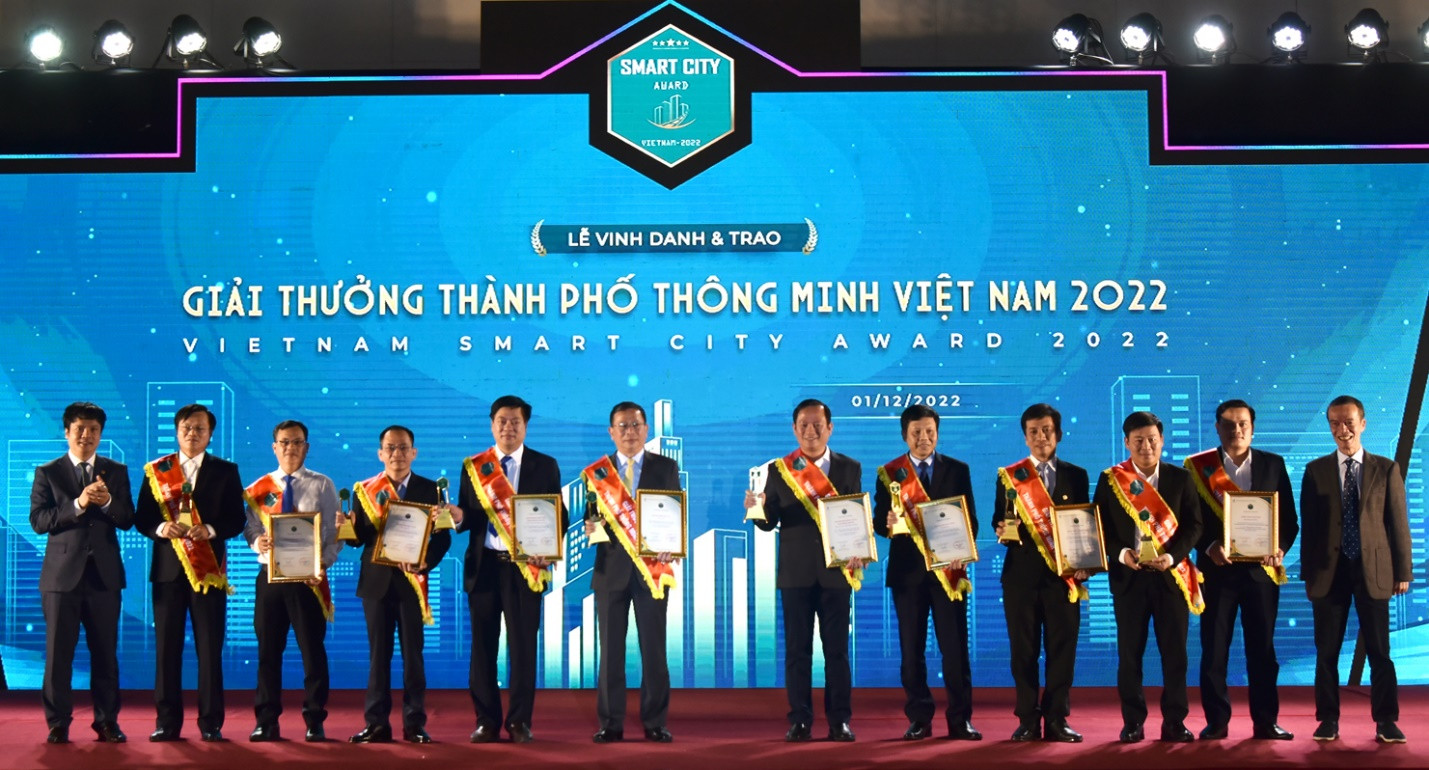 Trao 43 Giải thưởng Thành phố thông minh Việt Nam 2022 - Ảnh 2.