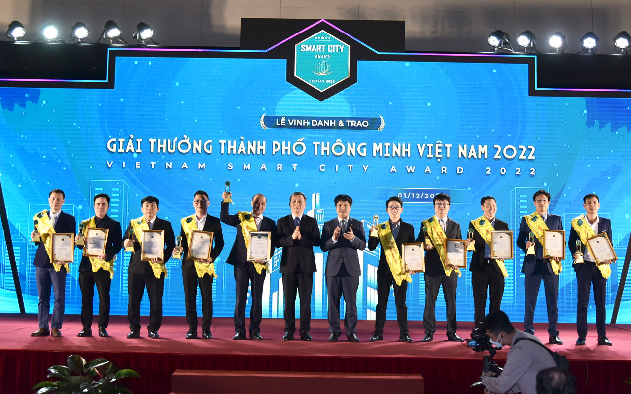 Trao 43 Giải thưởng Thành phố thông minh Việt Nam 2022 - Ảnh 3.