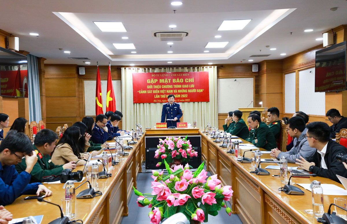 Chương trình giao lưu “Cảnh sát biển Việt Nam và những người bạn” lần thứ nhất, năm 2022 - Ảnh 1.
