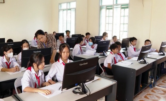 Ninh Bình: Chuyển đổi số giúp học sinh phát huy khả năng tư duy, sáng tạo