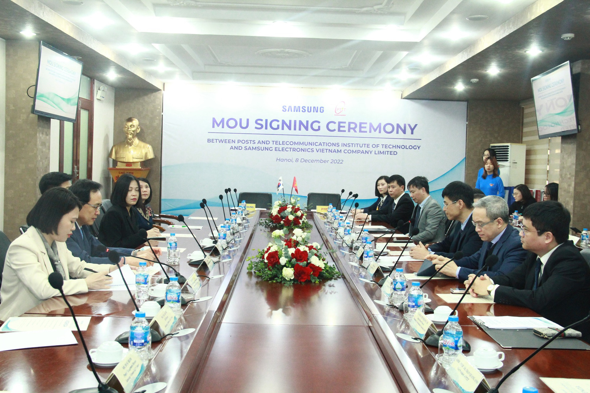 PTIT - Samsung Việt Nam: Hợp tác bồi dưỡng nhân tài trong lĩnh vực phát triển di động, mạng viễn thông - Ảnh 1.