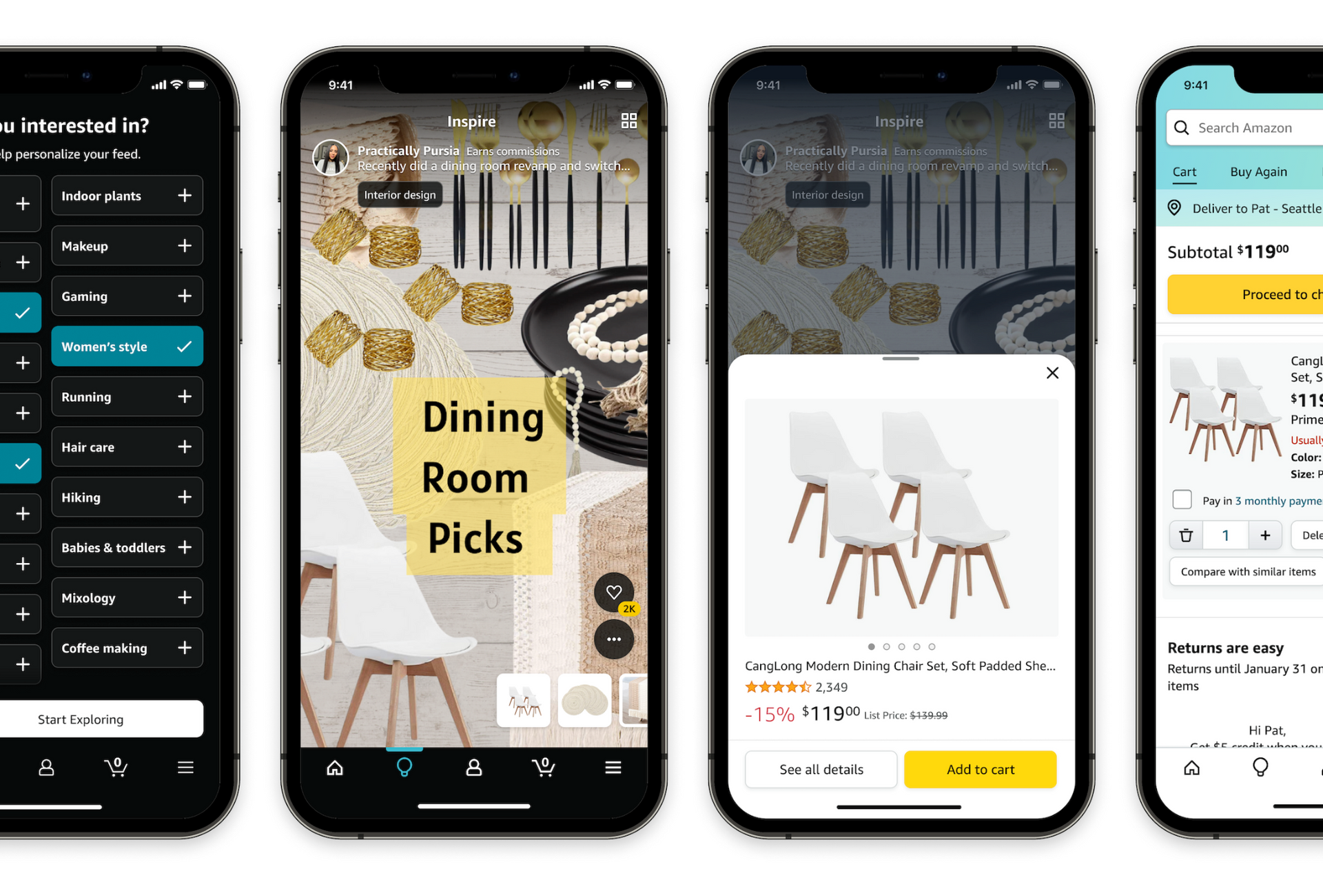 Amazon “học hỏi” TikTok để bán hàng trên nền tảng video