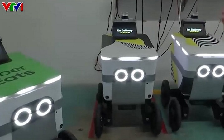 Robot và cuộc chạy đua tốc độ giao hàng tại Mỹ