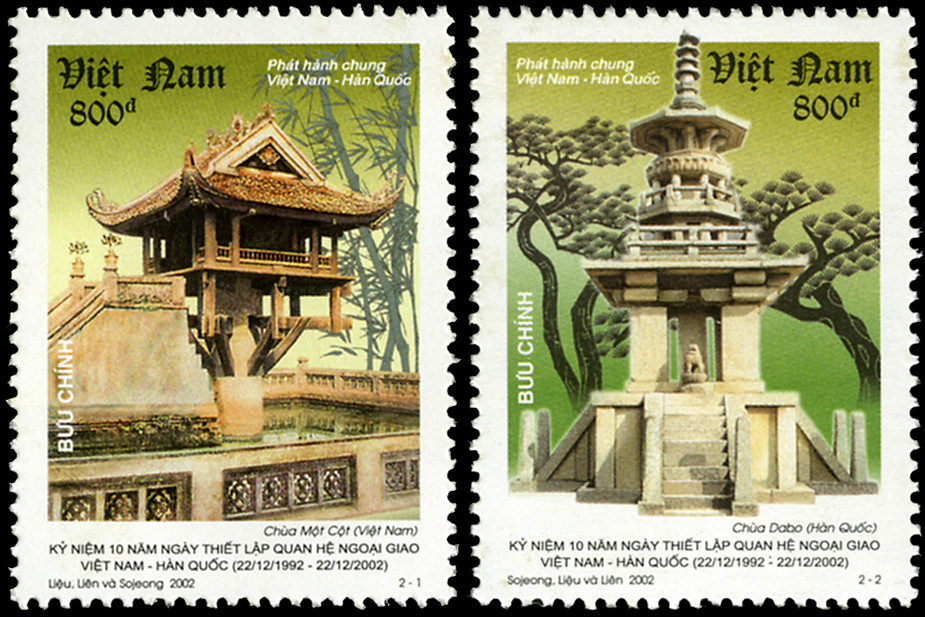 Kiến trúc nhà thờ Việt Nam trên tem bưu chính Việt Nam - Ảnh 5.