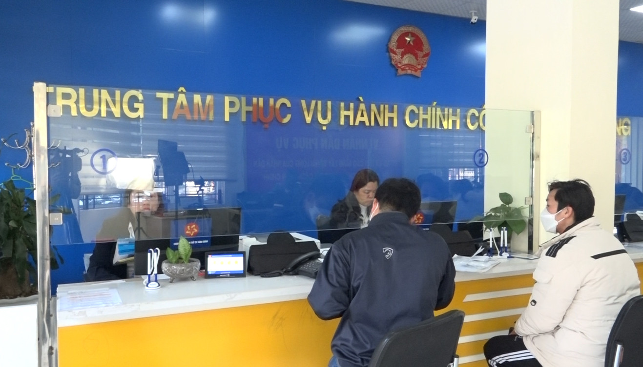 Trung tâm Phục vụ hành chính công tỉnh: Tháng 1/2023, 99,1% hồ sơ thủ tục hành chính được giải quyết đúng hạn