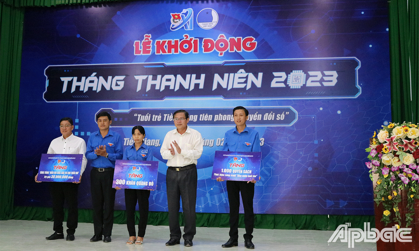 Khởi động Tháng Thanh niên 2023 với chủ đề: "Tuổi trẻ Tiền Giang tiên phong chuyển đổi số"