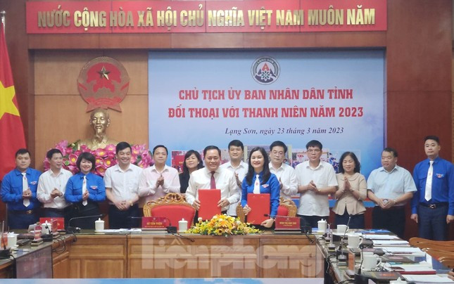 Chủ tịch UBND tỉnh Lạng Sơn đối thoại với thanh niên: 'Nóng' vấn đề việc làm, khởi nghiệp ảnh 11