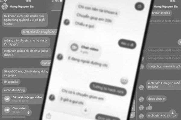 Cảnh giác khi nhận tin nhắn, cuộc gọi video vay, mượn tiền qua mạng xã hội
