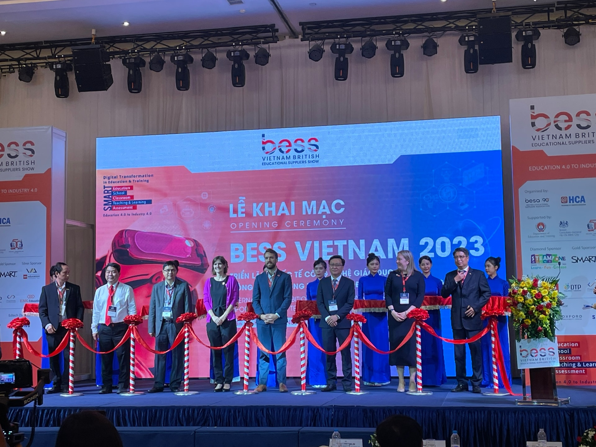 Lễ khai mạc triển lãm BESS Việt Nam 2023.