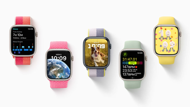 Apple được cho là đang phát triển watchOS 10 với trọng tâm là widget (Ảnh: Gizmochina)