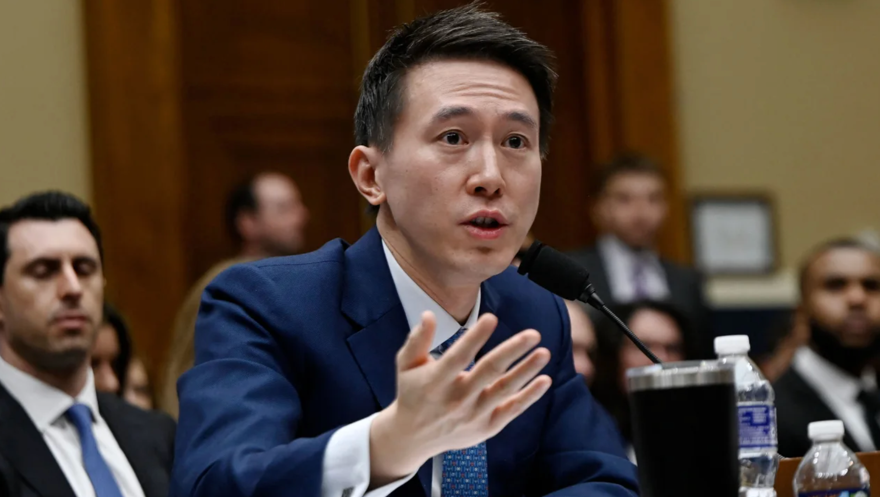 CEO Shou Chew của TikTok - Ảnh: Getty.