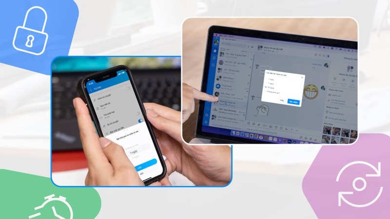 Tính năng Tin nhắn tự xóa trên Zalo giúp người dùng bảo vệ quyền riêng tư tối đa.