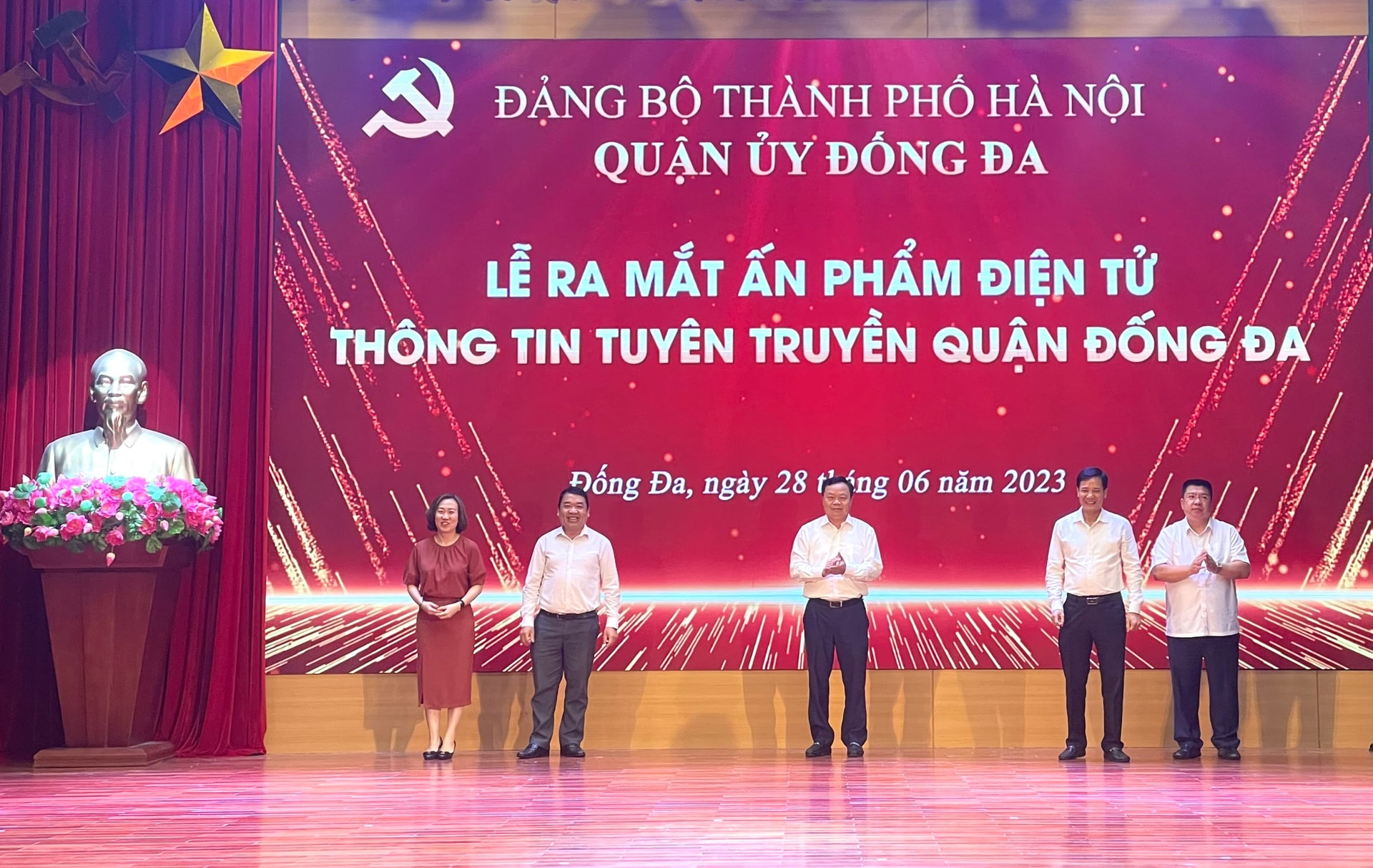 Ra mắt ấn phẩm điện tử “Thông tin tuyên truyền quận Đống Đa”