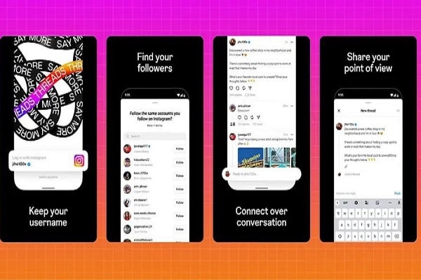 Ứng dụng Threads của Instagram được liệt kê trong cửa hàng Google Play