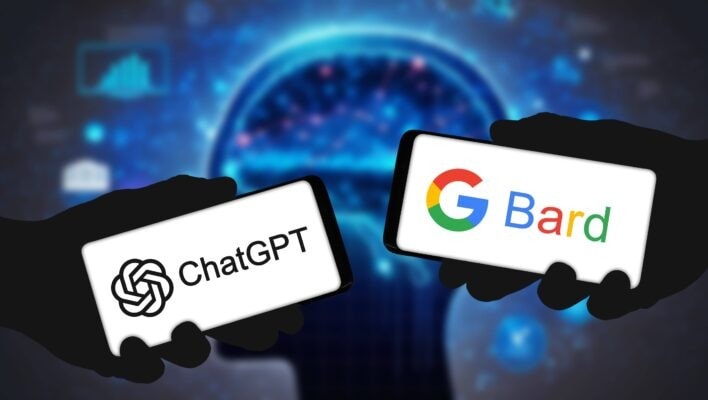 chatgpt và google bard ai tốt hơn