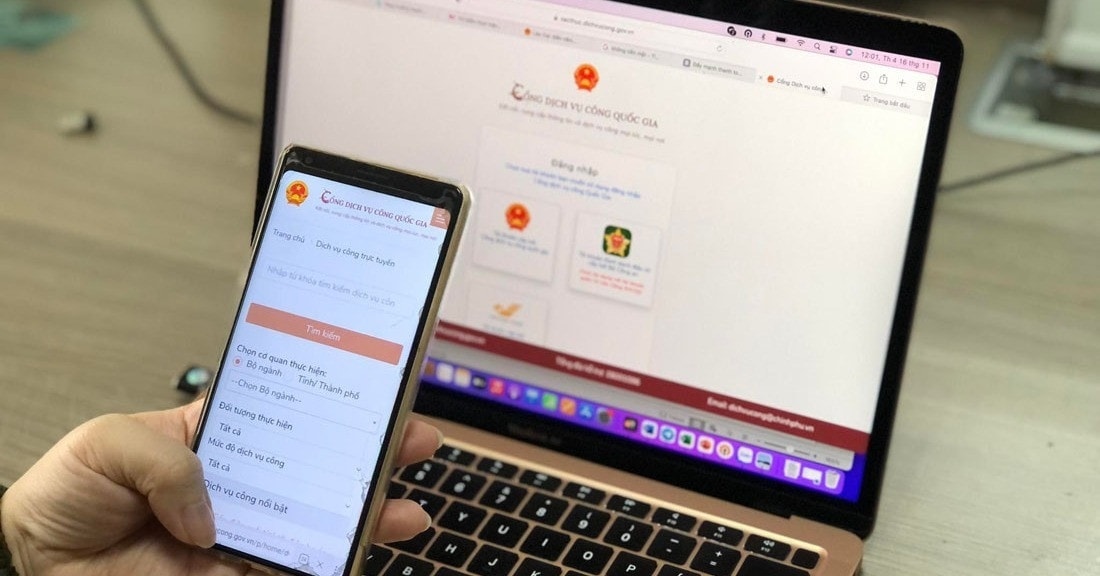 4 dịch vụ công trực tuyến của 3 bộ được chọn tôn vinh