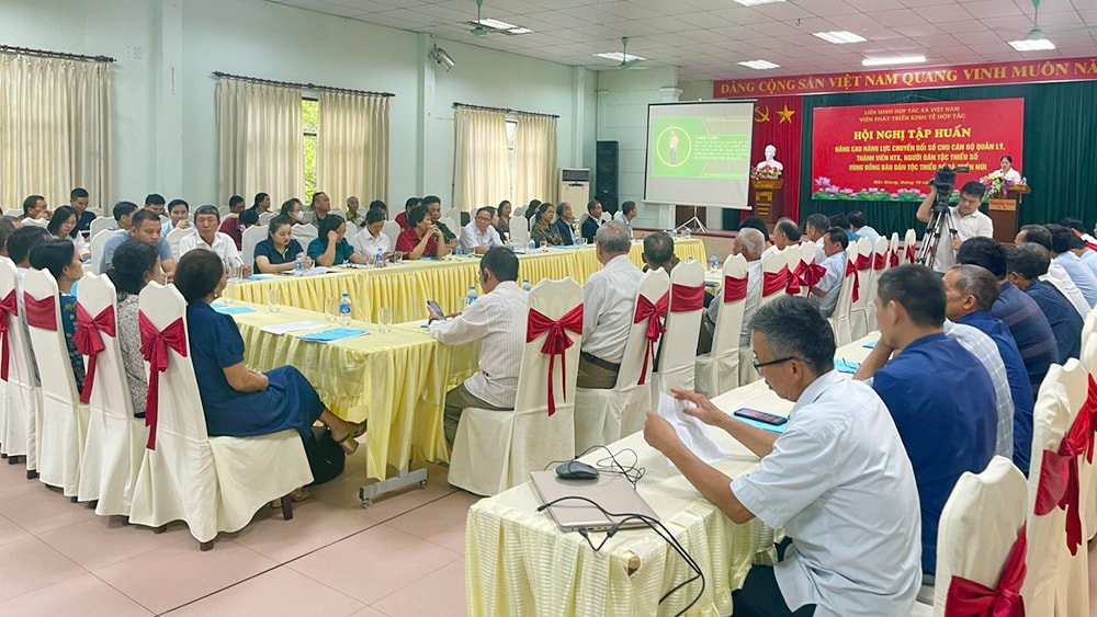 Nâng cao năng lực, chuyển đổi số, hợp tác xã, đồng bào dân tộc thiểu số, Bắc Giang