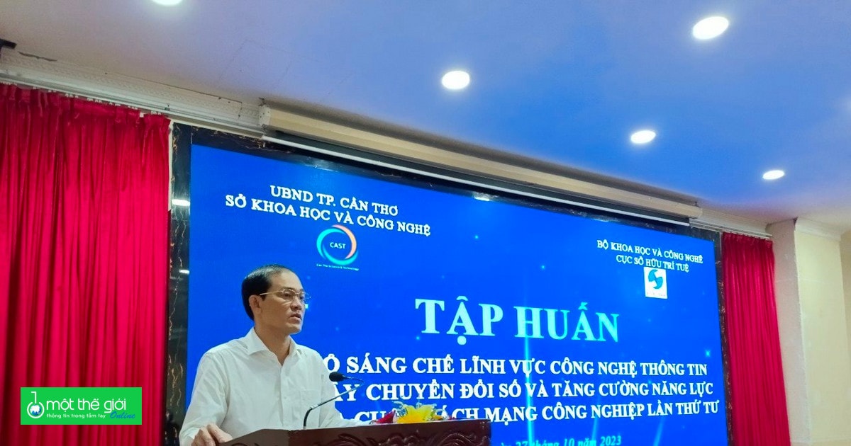 Cần Thơ: Tập huấn hướng dẫn đăng ký bảo hộ sáng chế về công nghệ