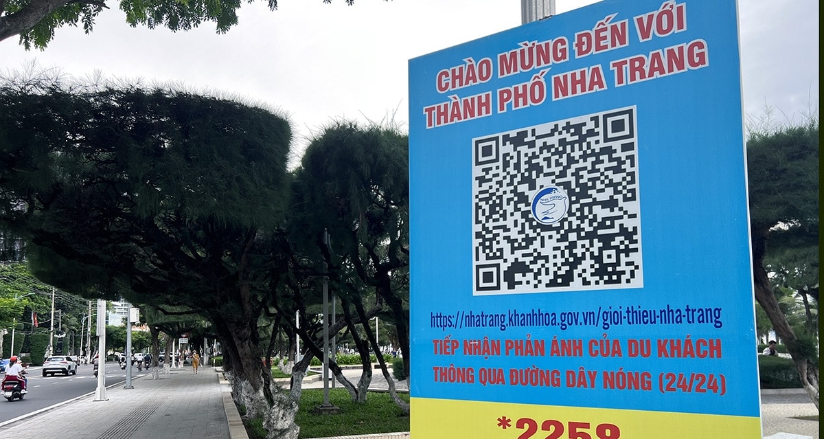 Tạo mã QR để du khách phản ánh, tìm hiểu về Nha Trang Tạo mã QR để du khách phản ánh, tìm hiểu về Nha Trang