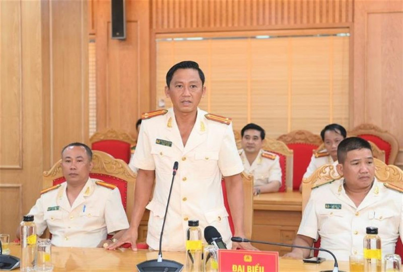 Trung tá Nguyễn Chí Thành được phong tặng danh hiệu Anh hùng LLVTND -0