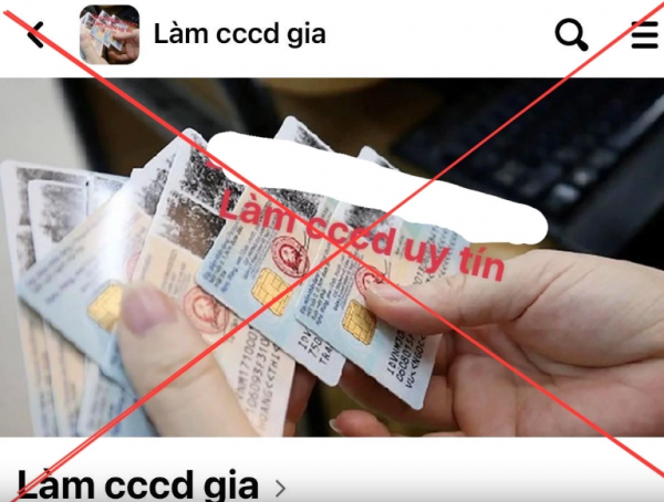 Cảnh báo chiêu trò lừa đảo "làm căn cước công dân gắn chip giả"