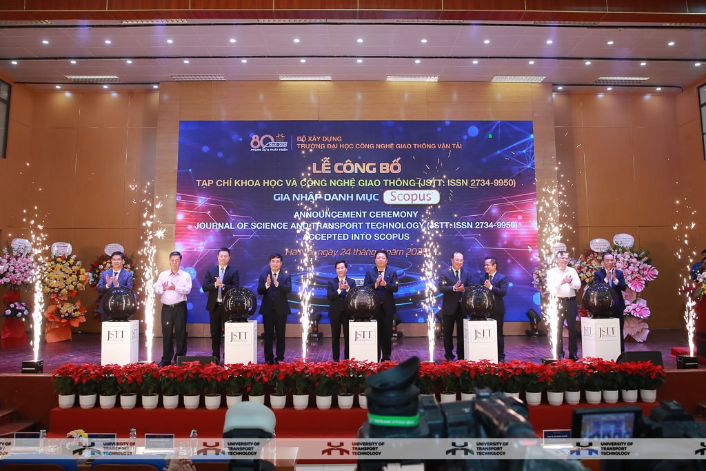 Lễ Công bố Tạp chí KH&CN Giao thông gia nhập chỉ mục Scopus. Ảnh VT.