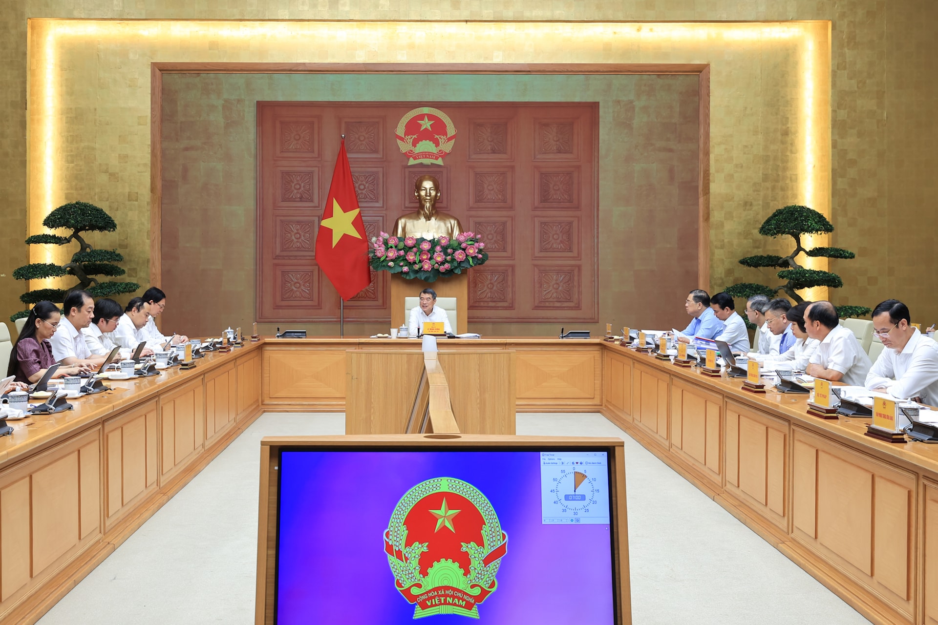 Toàn cảnh buổi làm việc