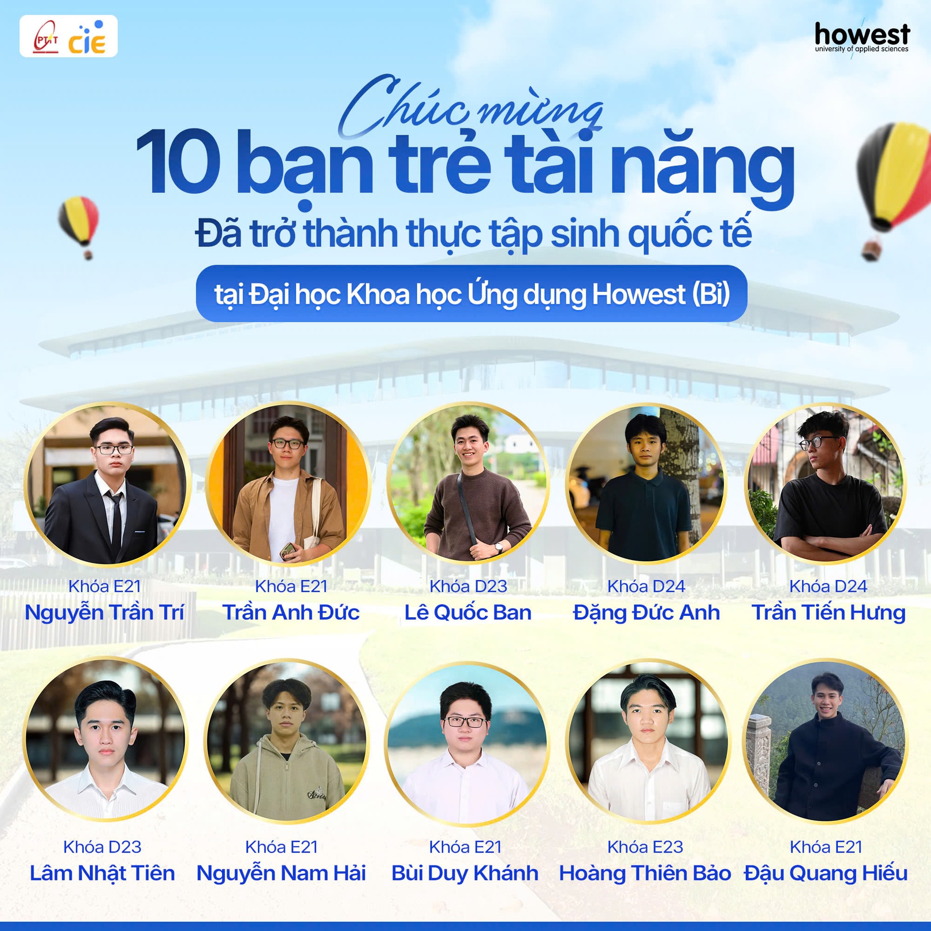 10 sinh vien PTIT