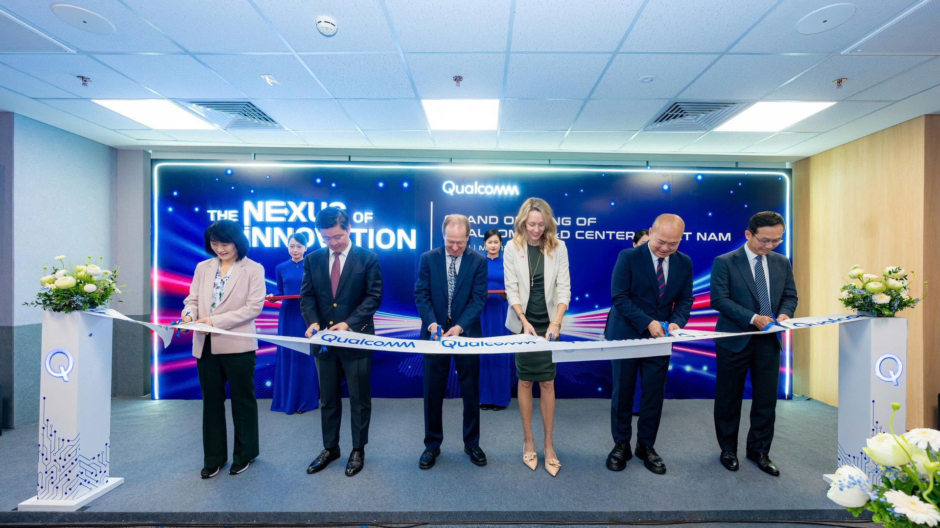 Qualcomm Technologies chính thức công bố khai trương Trung tâm Nghiên cứu và Phát triển (R&D) tại Hà Nội.