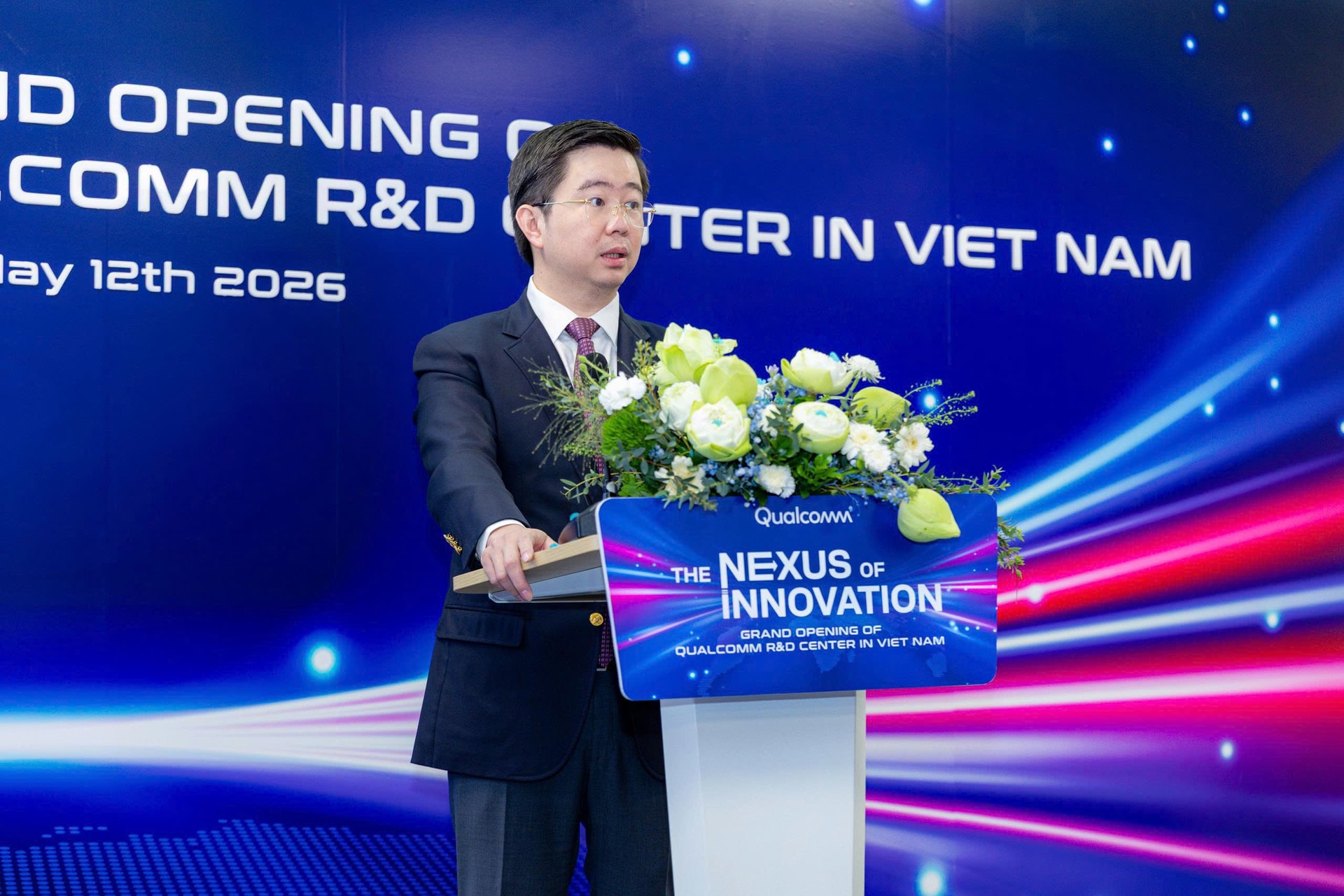 Thứ trưởng Bộ Khoa học và Công nghệ Bùi Hoàng Phương phát biểu tại sự kiện.