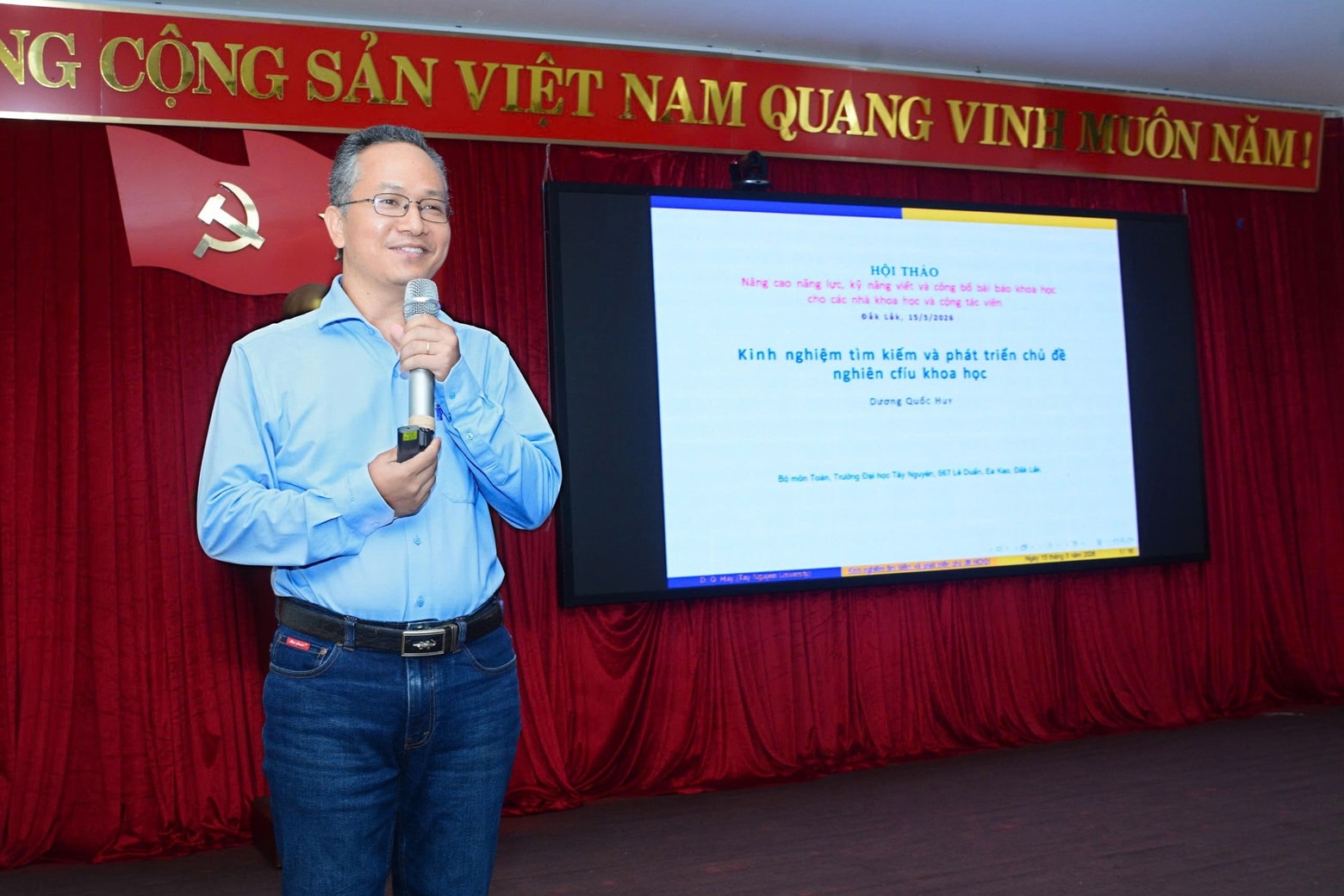 TS. Dương Quốc Huy: Trong lĩnh vực toán học nhiều hướng nghiên cứu giá trị thường bắt đầu từ những câu hỏi nhỏ