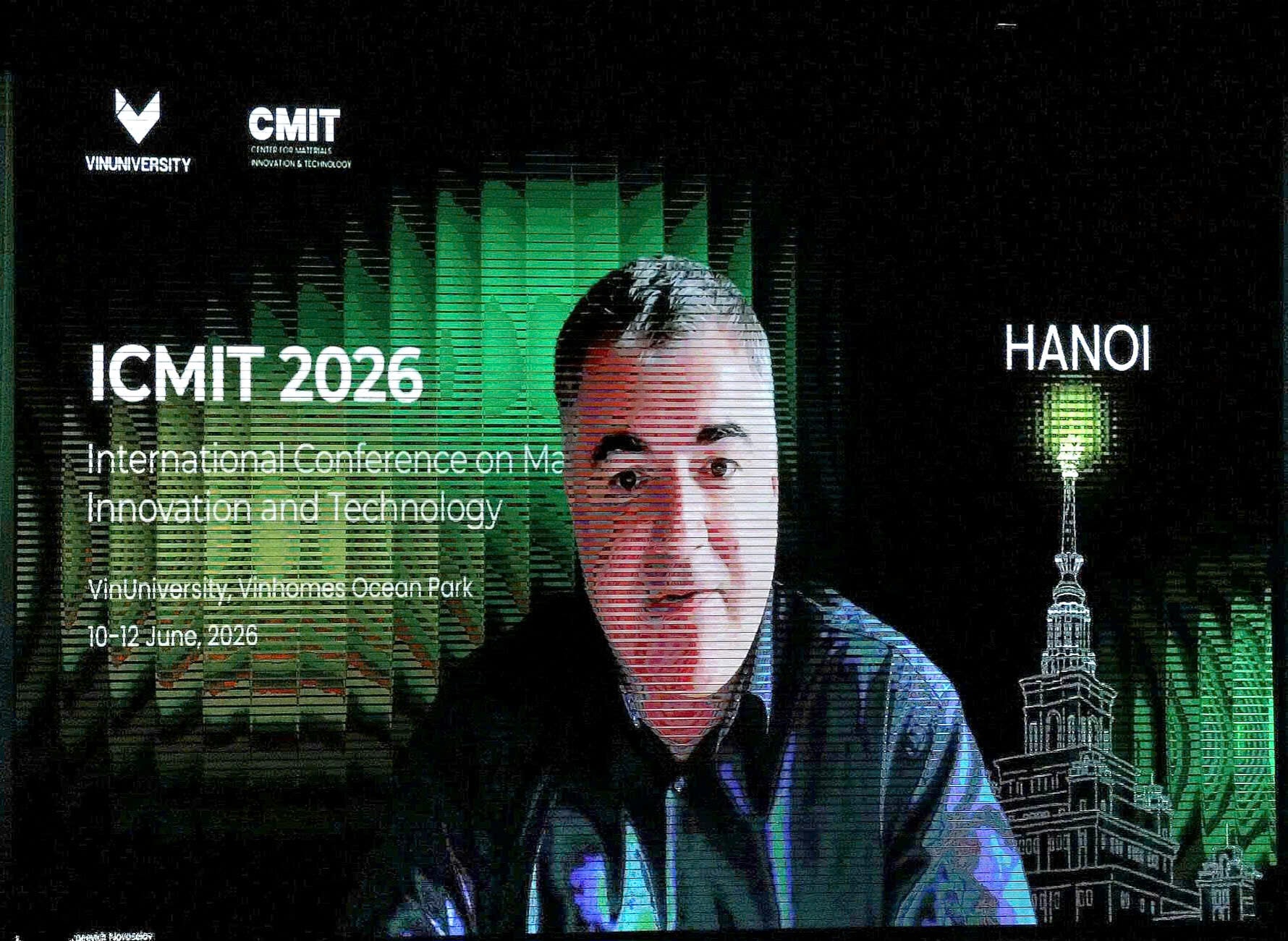 GS. Kostya Sir Novoselov, Đồng tổ chức Hội nghị ICMIT 2026, phát