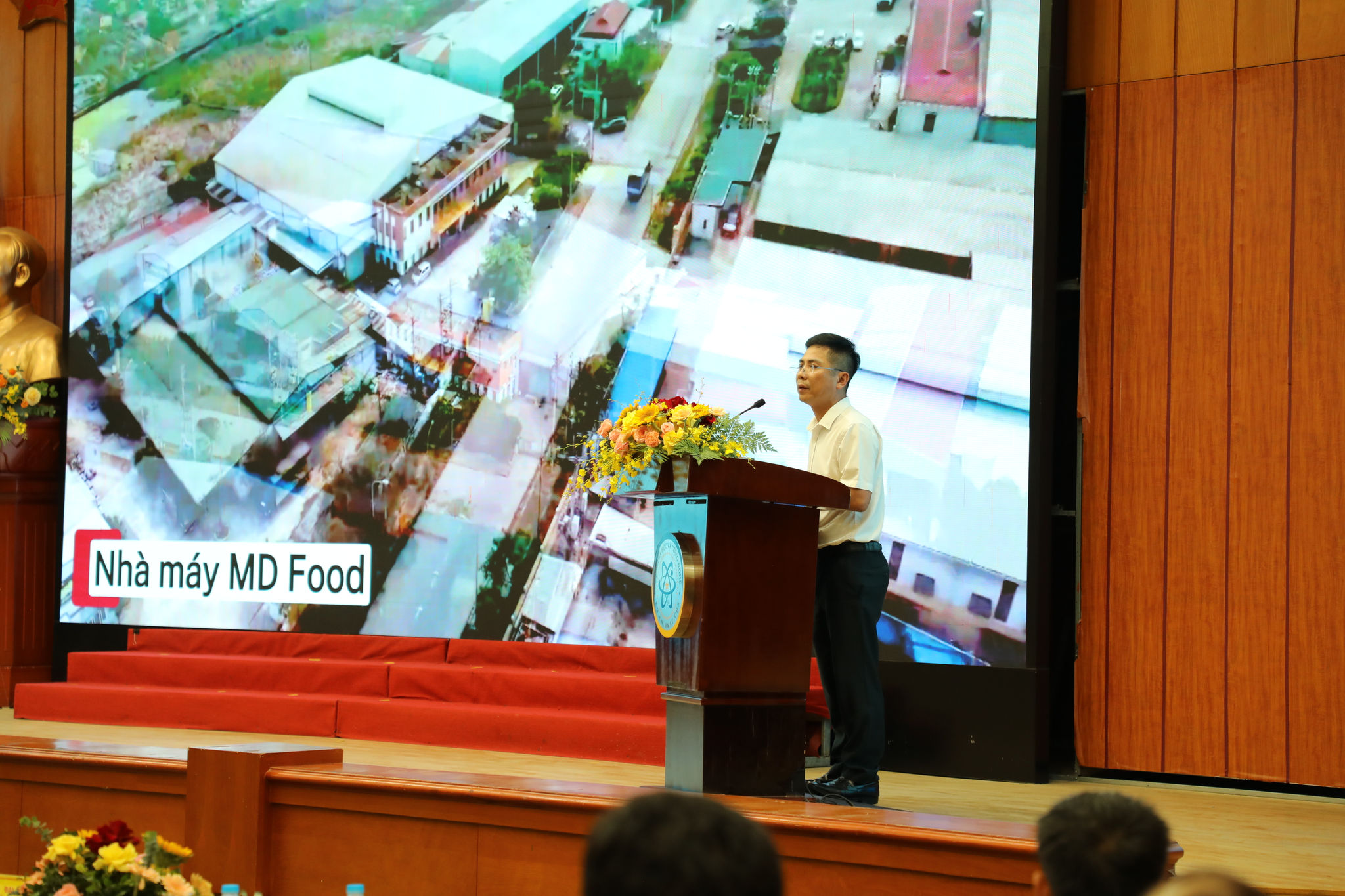 Đại diện các địa phương, doanh nghiệp và đơn vị chuyển giao KH&CN trình bày tham luận tại Hội thảo.