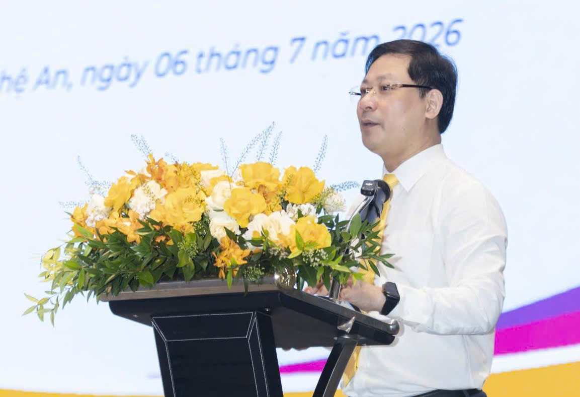 Ông Chu Quang Hào, Tổng Giám đốc Tổng công ty BĐVN phát biểu tại Lễ ký kết.