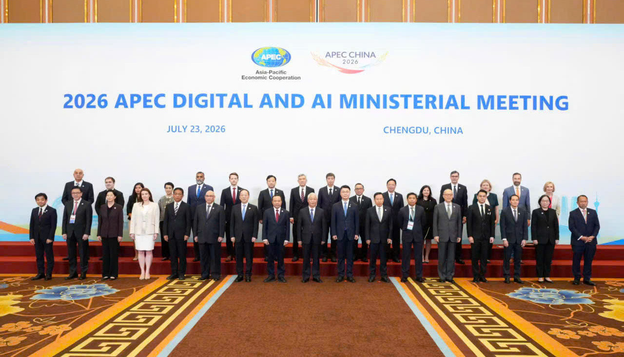 Các Bộ trưởng APEC về Số và AI tại Hội nghị.
