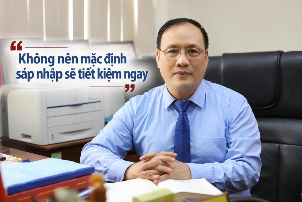 Phong van GS Nguyen Dinh Duc ve sap nhap 1-Chen anh