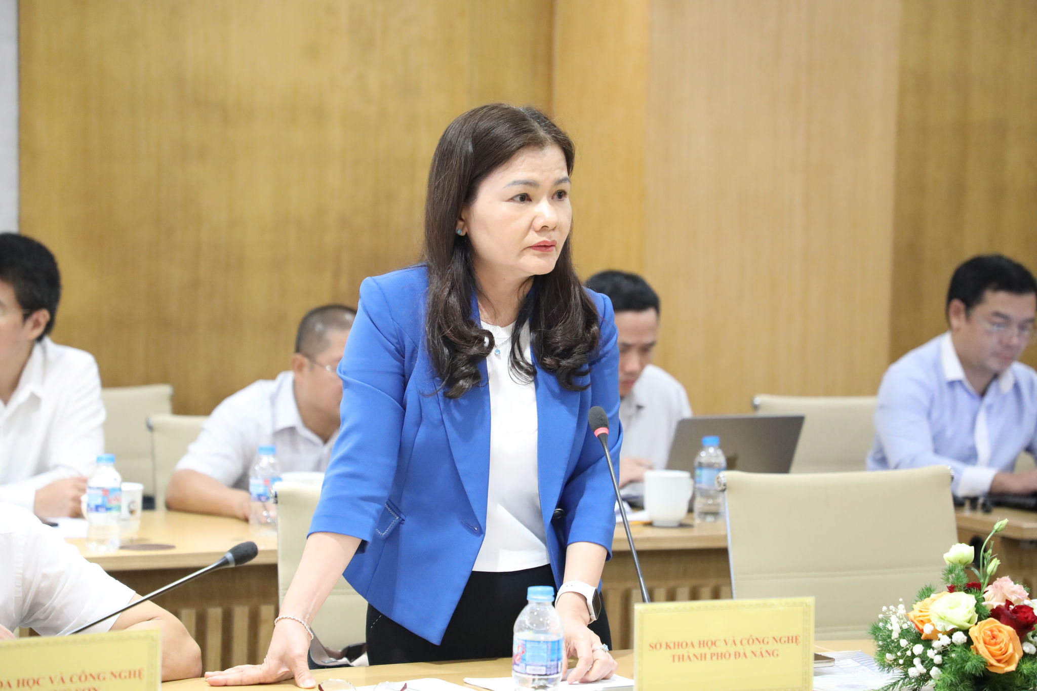 Bà Phạm Thị Ngọc Quyên Phó Giám đốc Sở KHCN Đà Nẵng
