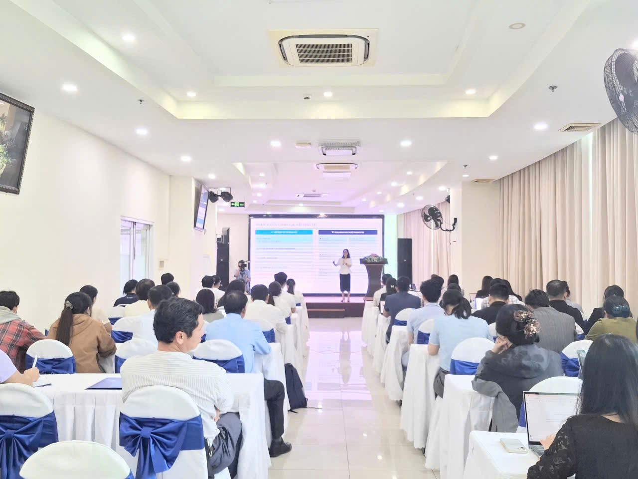 Hội thảo do Ủy ban TCĐLCL Quốc gia phối hợp với Sở KH&CN TP. Cần Thơ tổ chức. (Ảnh XM)