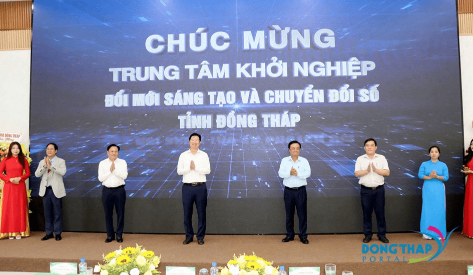 Ra mat Trung tam DMST tinh Dong Thap