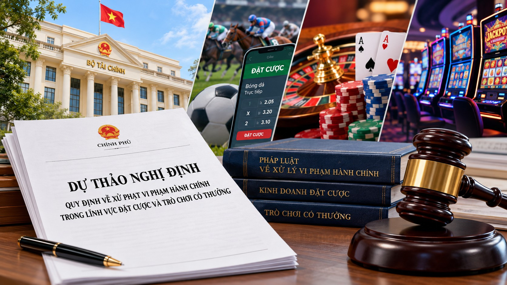 NV11-TIN-Bộ Tài chính đề xuất quy định xử phạt vi phạm hành chính trong lĩnh vực đặt cược và trò chơi có thưởng