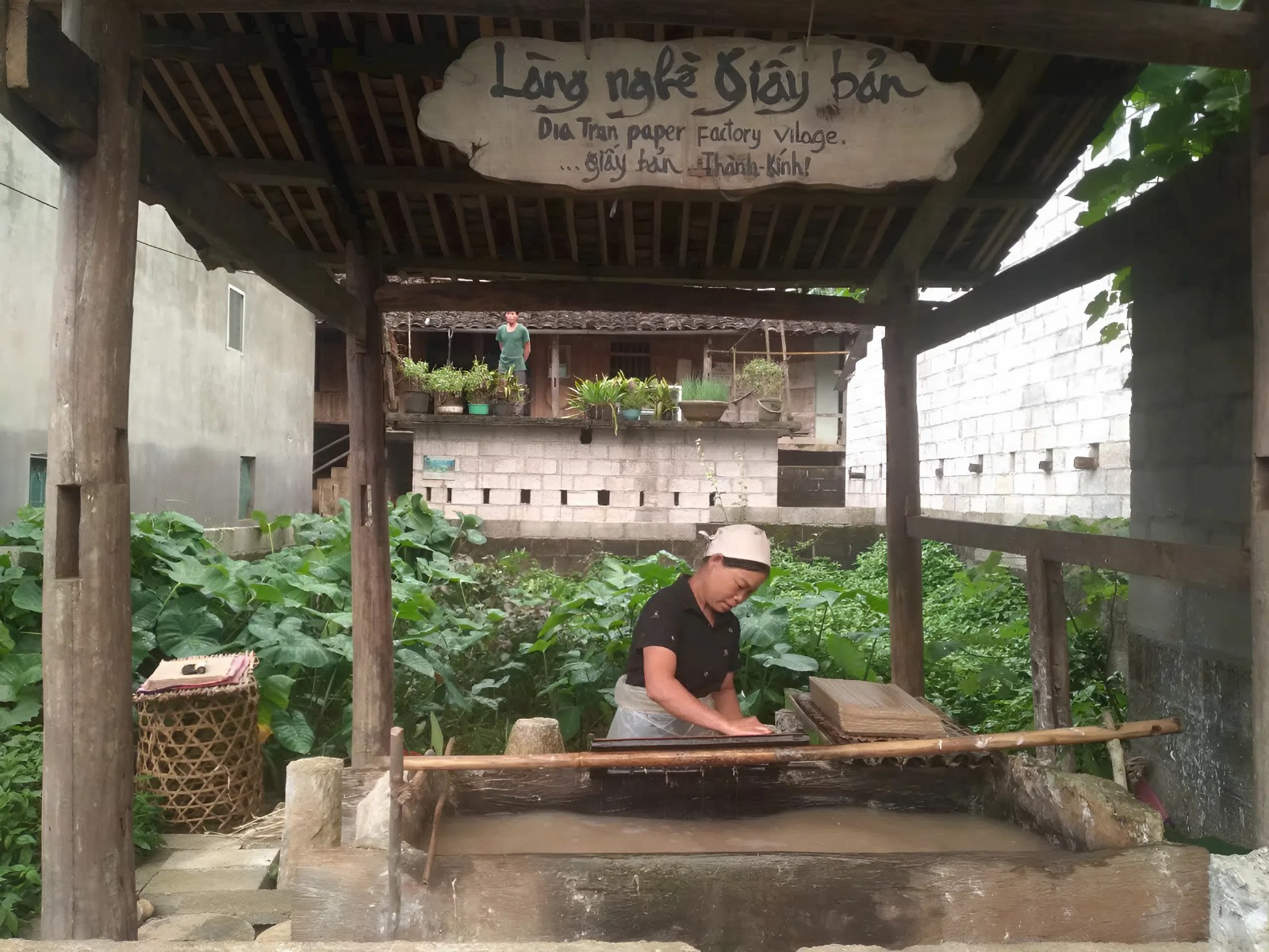 làng nghề giấy bản