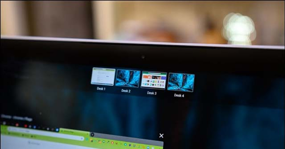 Cách sử dụng Virtual desktop trên Chrome OS